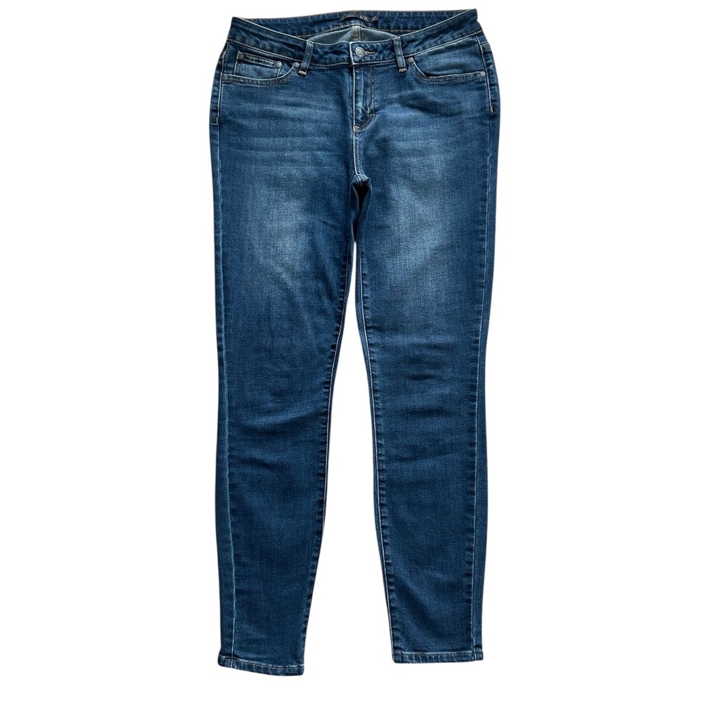 PrAna Womens Jeans 8 Blue Organic Cotton Stretch Skinny Sustainable Eco Friendly